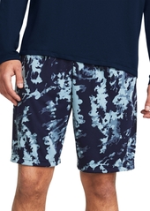 "Under Armour Men's Ua Tech Loose-Fit Camouflage 10"" Performance Shorts - Od Green / Black"