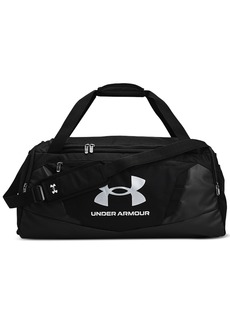 Under Armour Men's Undeniable 5.0 Duffel Bag - Black / Black / Metallic Silver