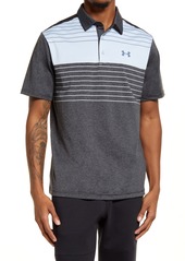 Under Armour Playoff 2.0 Loose Fit Polo in Black Isotope Blue at Nordstrom