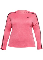 Under Armour Plus Size Tech Colorblocked Hoodie Top