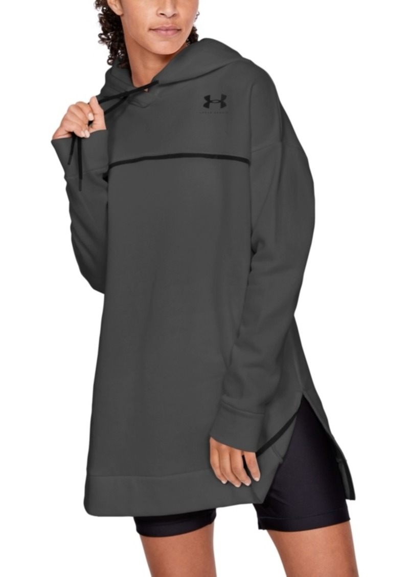 Under Armour Under Armour Women's Rival Fleece Tunic Hoodie | Tops