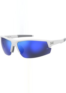 Under Armour Skillz Mirror Sunglasses, Men's, White