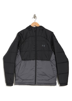 Under Armour Storm Insulated Hooded Jacket in Black at Nordstrom Rack