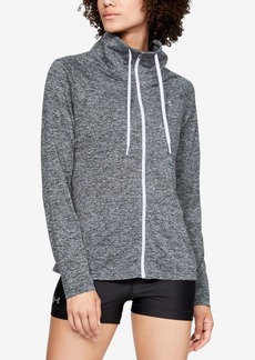 under armour twist poly full zip hoodie