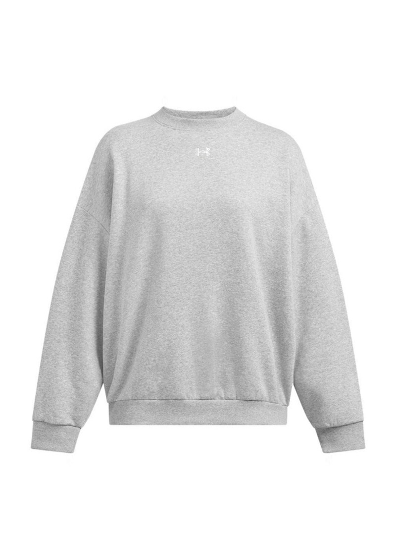 Under Armour Women Rival Fleece Oversized Crew