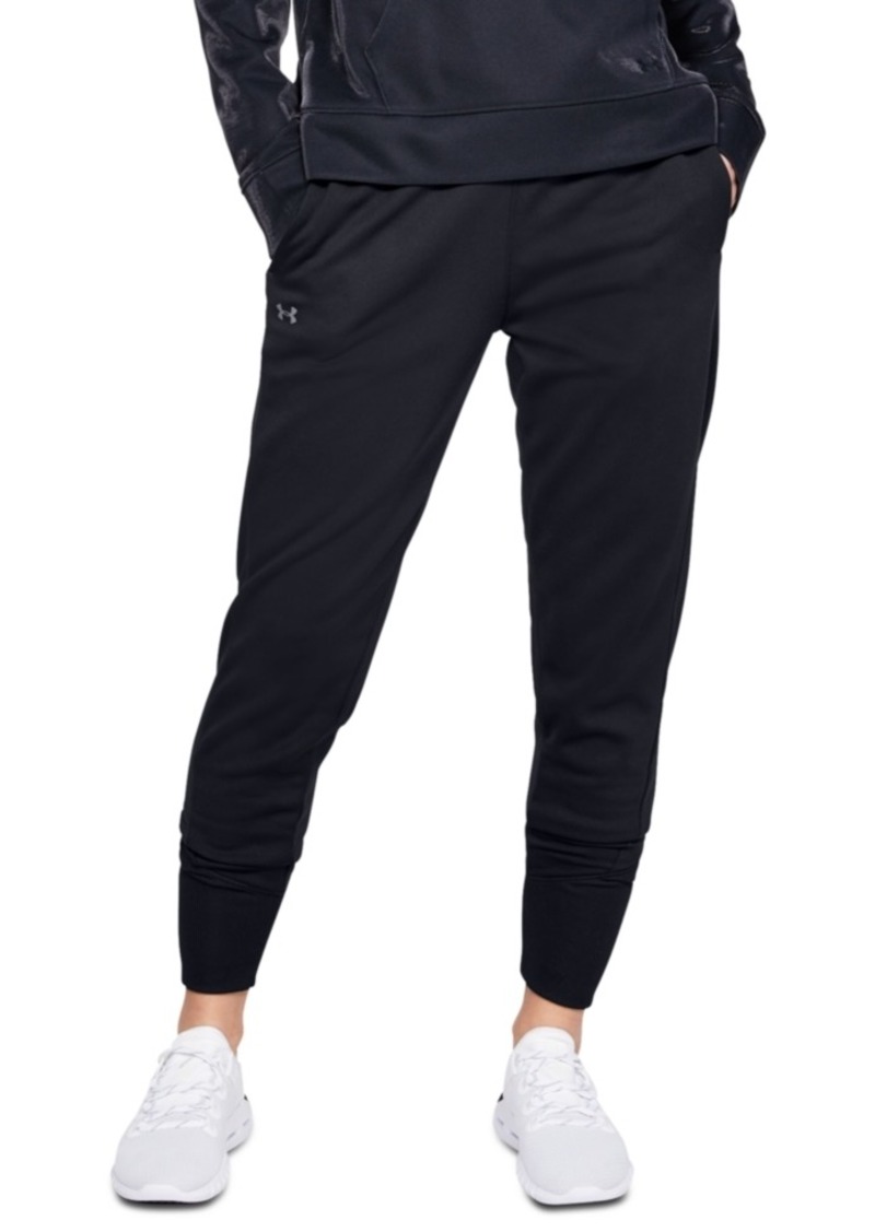 under armour women's synthetic fleece jogger