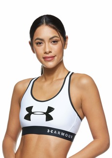 Under Armour Women's Armour Mid Keyhole Graphic Bra