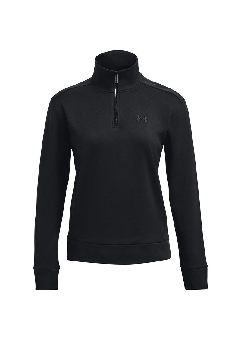 Under Armour Womens ArmourFleece Quarter Zip Hoodie