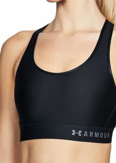 Under Armour Women's ArmourMid Sports Bra XS Black