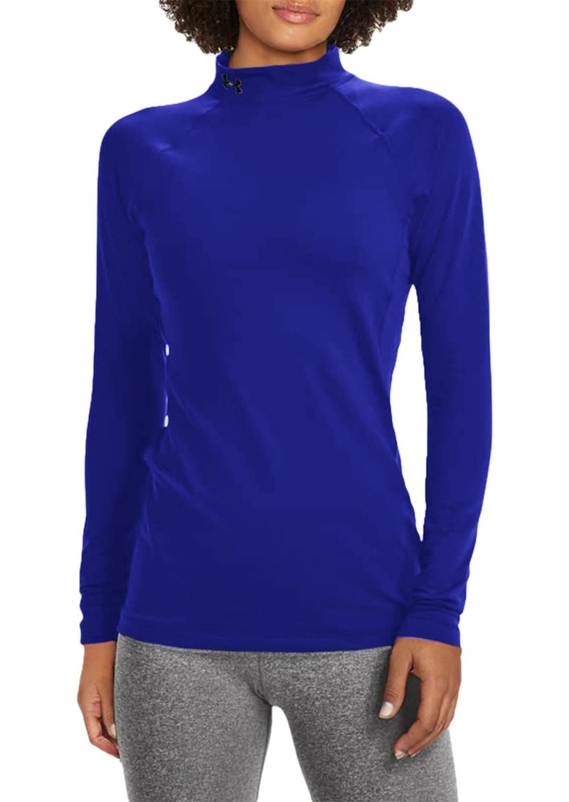 Under Armour Womens Authentics Mock Neck T-Shirt