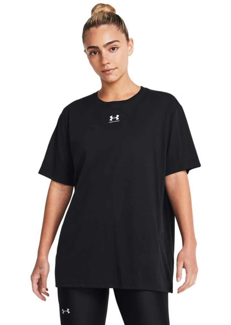 Under Armour Women's Campus Oversized Short Sleeve T Shirt