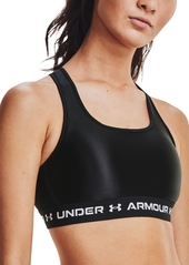 Under Armour Women's Cross-Back Medium Impact Sports Bra