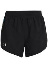 Under Armour Women's Fly By 2.0 Floral-Print Shorts