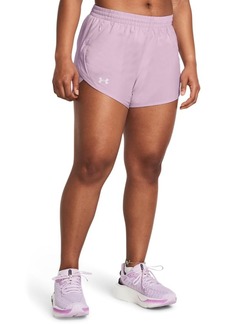 Under Armour Women's Fly by Shorts (543) Purple Ace/Purple Ace/Reflective
