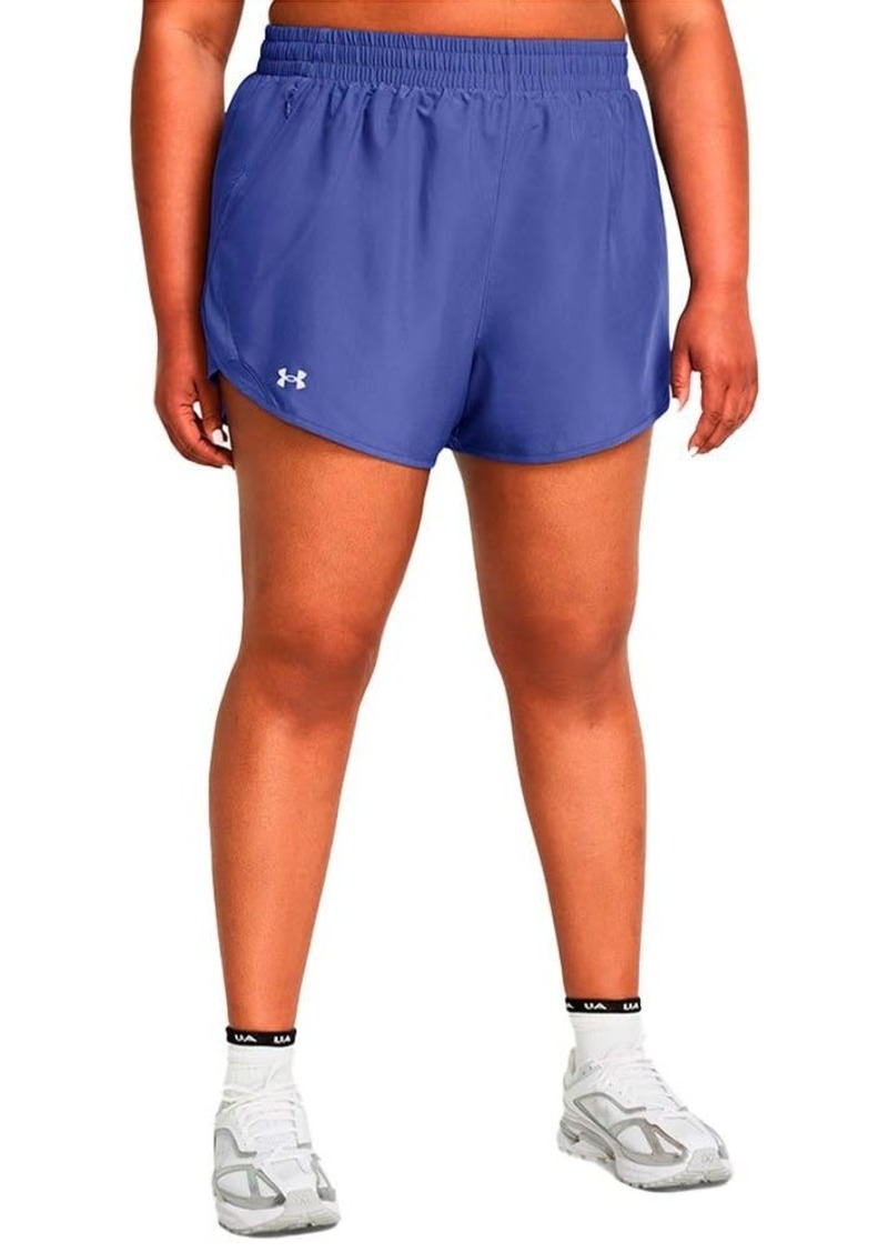 Under Armour Womens Fly by Shorts (561) Starlight/Starlight/Reflective