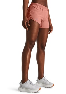 Under Armour Women's Fly by Shorts (696) Canyon Pink/Canyon Pink/Reflective
