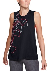 Under Armour Women's Graphic Crossover-Back Tank Top