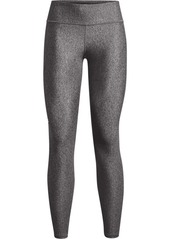 Under Armour Heatgear Armour Mid Pocketed Leggings Charcoal Light Heather/White