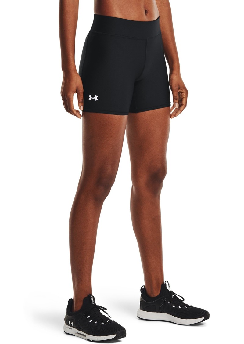 Under Armour Womens HeatGear Armour Mid Rise Shorts    Small