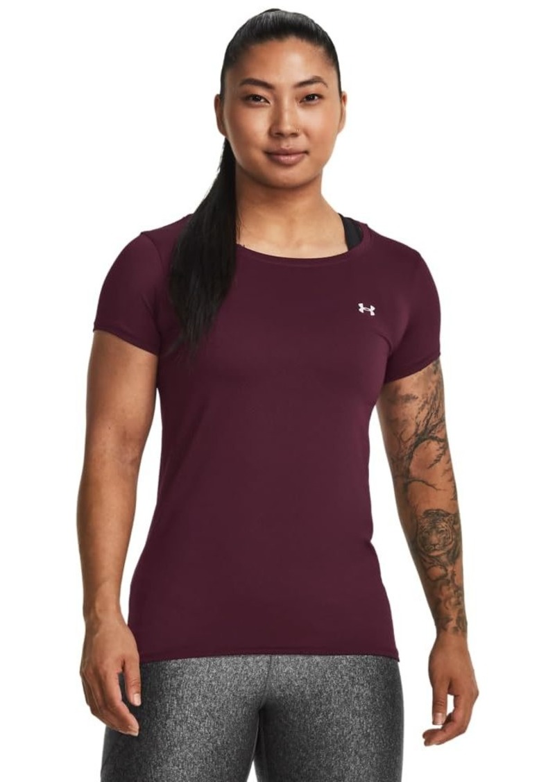 Under Armour Womens HeatGear Armour Short-Sleeve T-Shirt