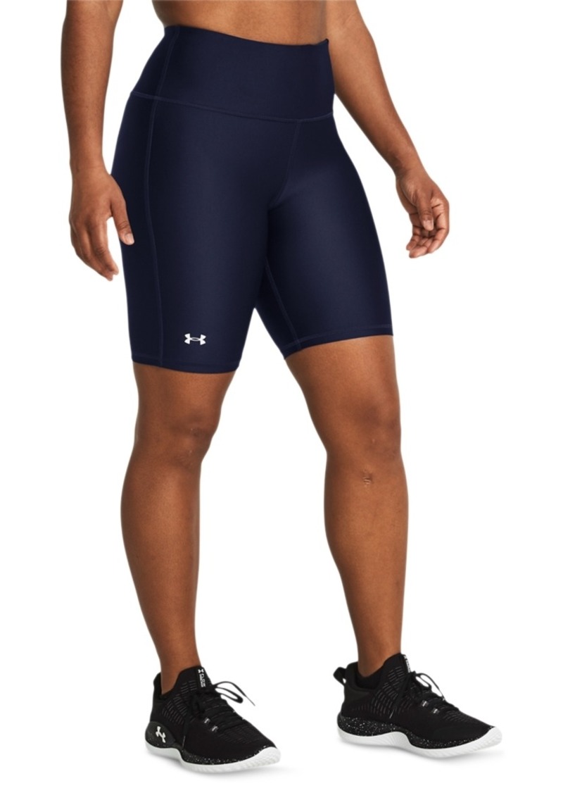 Under Armour Women's Tech Bike Shorts - Midnight Navy / / White