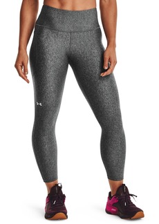 Under Armour Women's HeatGear High-Rise Full Length Leggings - Charcoal Light Heather / / White