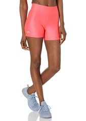 Under Armour Women's HeatGear Armour Mid Rise Shorts