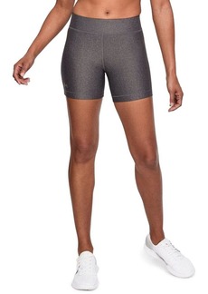Under Armour Women's HeatGear® Armour Shorts - Mid SM Gray