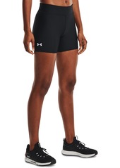 Under Armour Women's Hg Armour Mid-Rise Middy Shorts