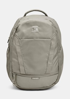 Under Armour Women's Hustle Signature Storm Backpack (504) Grove Green/Grove Green/Metallic Champagne Gold