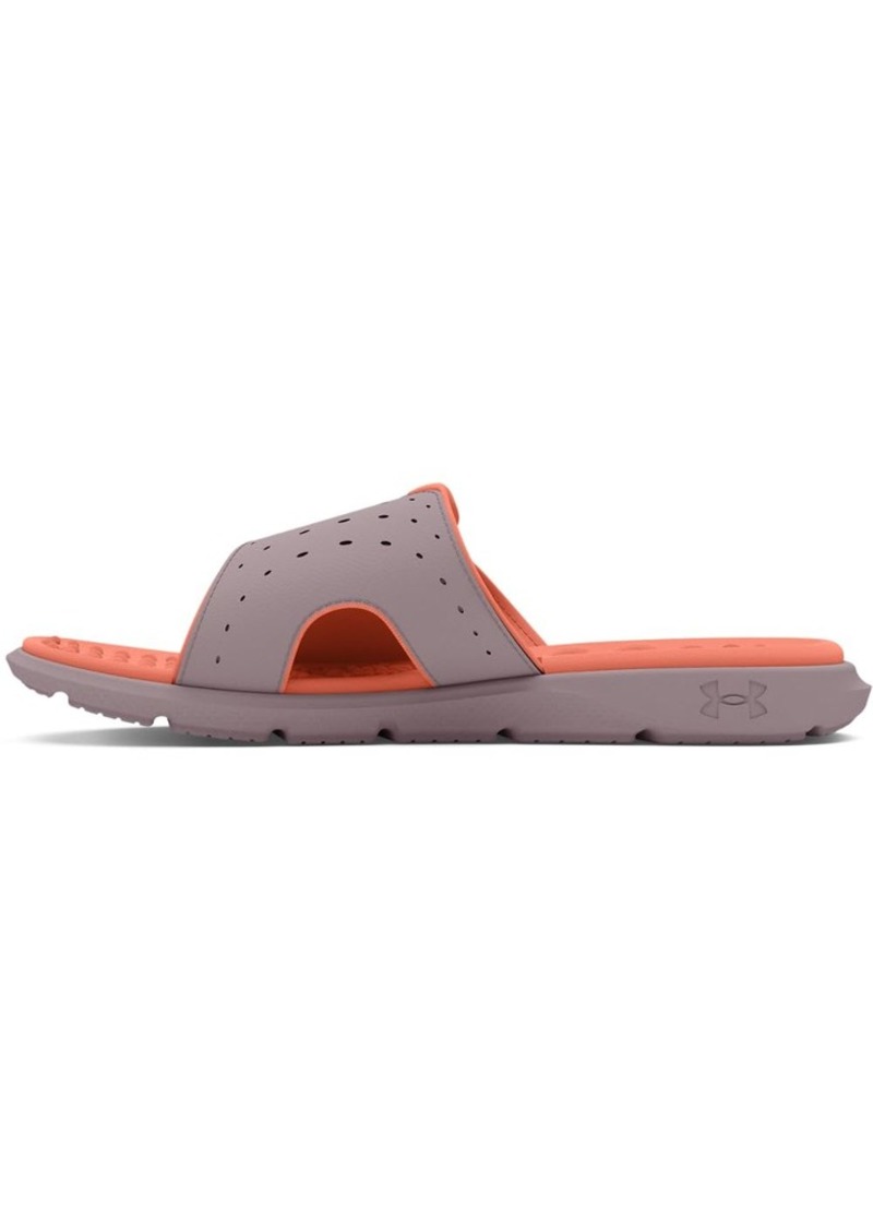 Under Armour Women's Ignite Pro (104) Tetra Gray/Tetra Gray/Flare Orange  US