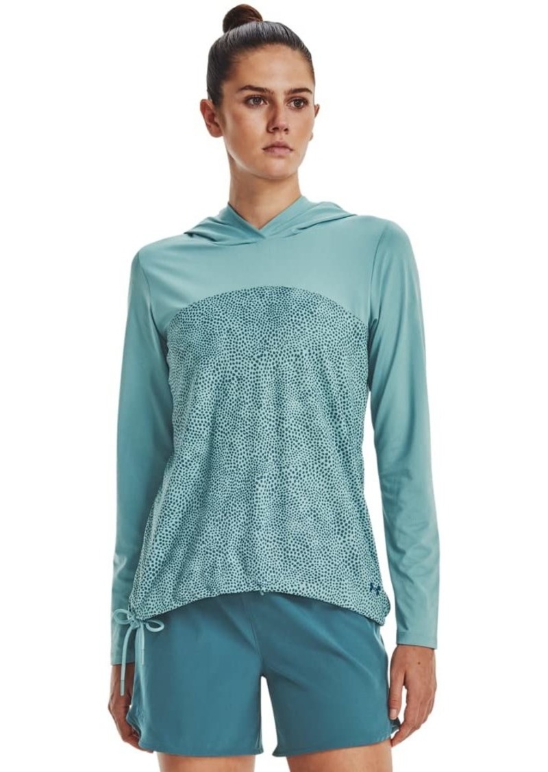 Under Armour Women's Iso-Chill Fusion Hoodie (403) Still Water/Still Water/Static Blue