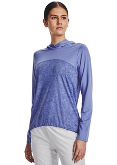 Under Armour Women's Iso-Chill Fusion Hoodie (495) Baja Blue/Baja Blue/Deep Periwinkle