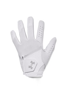 Under Armour Women's Iso-Chill Golf Glove (100) White/Halo Gray/Halo Gray