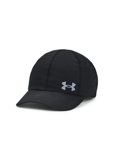 Under Armour Women's Iso-Chill Launch Run Adjustable Hat (001) Black/Black/Reflective  Fits Most