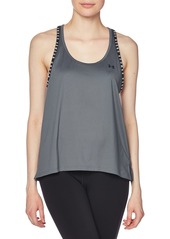 Under Armour Womens Knockout Tank Top (012) Pitch Gray/White/Black