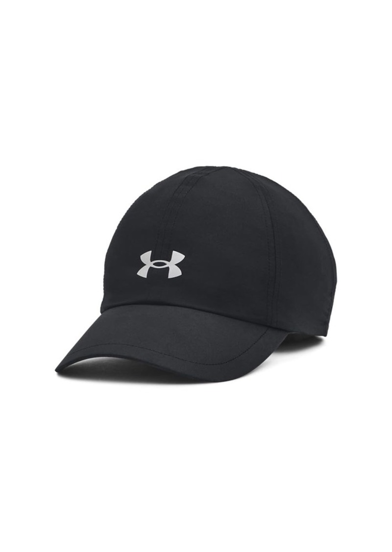 Under Armour Womens Launch Run Adjustable Hat (001) Black/Black/Reflective  Fits Most