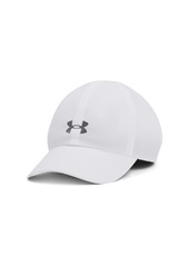 Under Armour Womens Launch Run Adjustable Hat (100) White/White/Reflective  Fits Most
