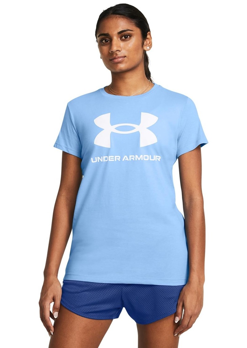 Under Armour Womens Live Sportstyle Graphic Short Sleeve Crew Neck T-Shirt