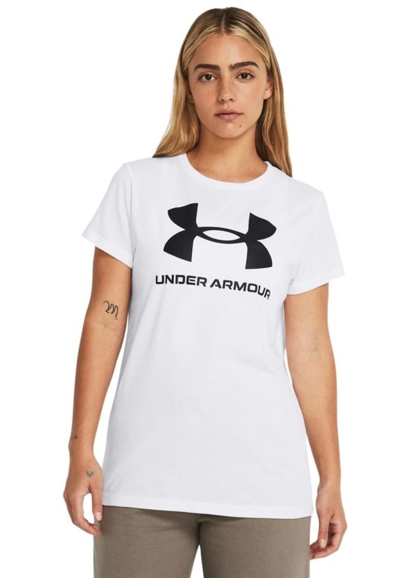 Under Armour Womens Live Sportstyle Graphic Short Sleeve Crew Neck T-Shirt