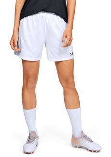 Under Armour Women's UA Microthread Match Shorts MD White