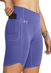 Under Armour Women's Motion Crossover Bike Shorts - Starlight / / Celeste