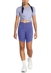 Under Armour Women's Motion Crossover Bike Shorts - Starlight / / Celeste