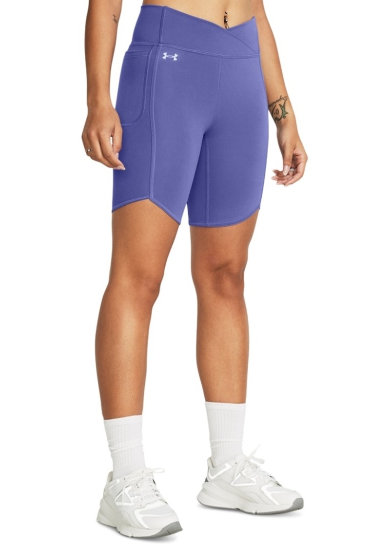 Under Armour Women's Motion Crossover Bike Shorts - Starlight / / Celeste