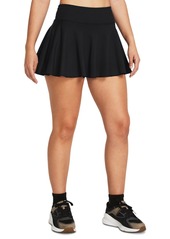 Under Armour Women's Motion Ruffled Pull-On Skort - Black / / White