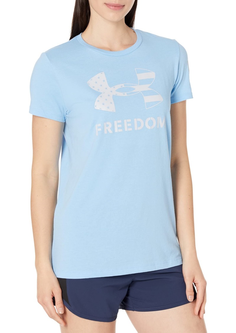 Under Armour Womens New Freedom Logo T-Shirt
