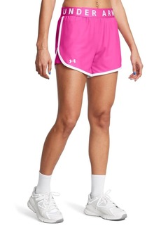 Under Armour Women's Play Up 5-Inch Shorts (652) Rebel Pink/White/White