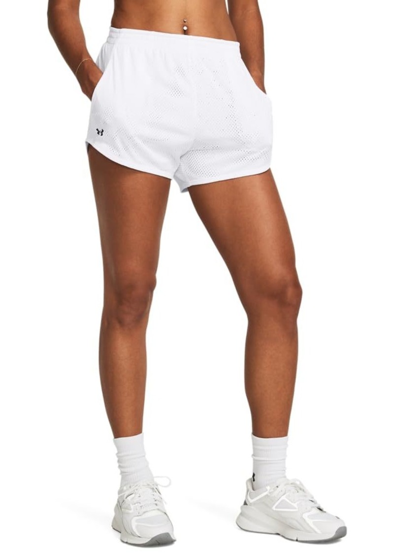 Under Armour Women's Play Up Mesh Shorts