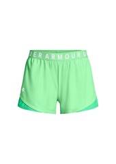 Under Armour Women's Play Up Shorts - Matrix Green / Vapor Green / White