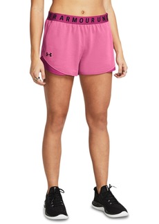 Under Armour Women's Play Up Training Shorts - Astro Pink / Astro Pink / Black